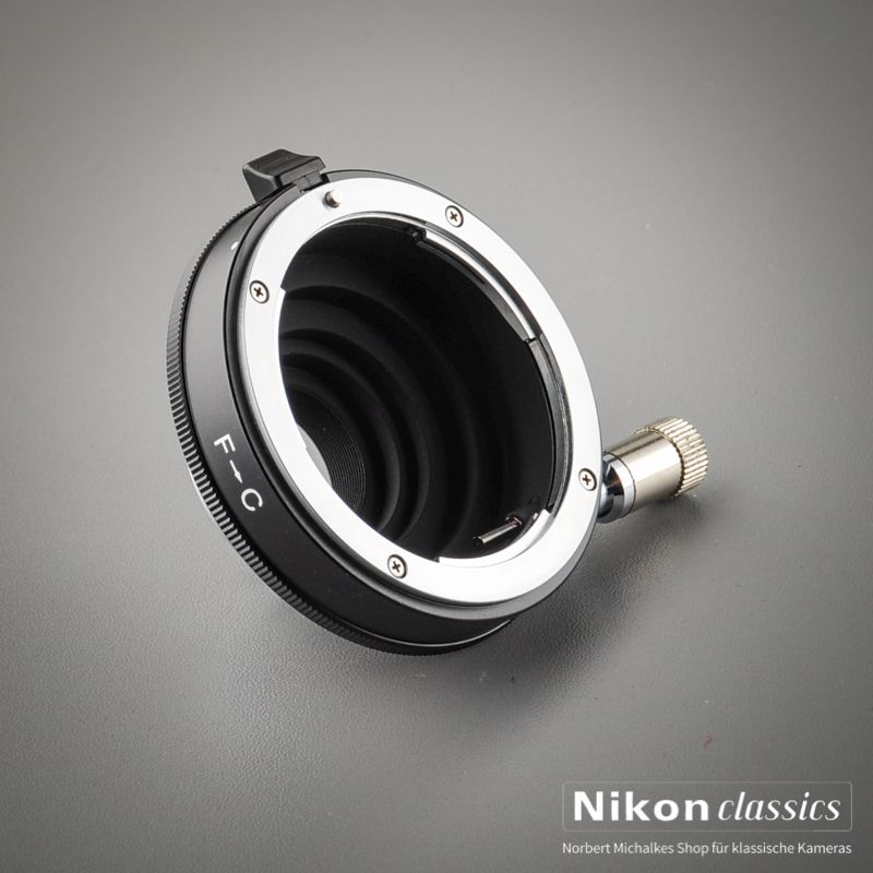 F-C-Mount Adapter for Nikon Lenses