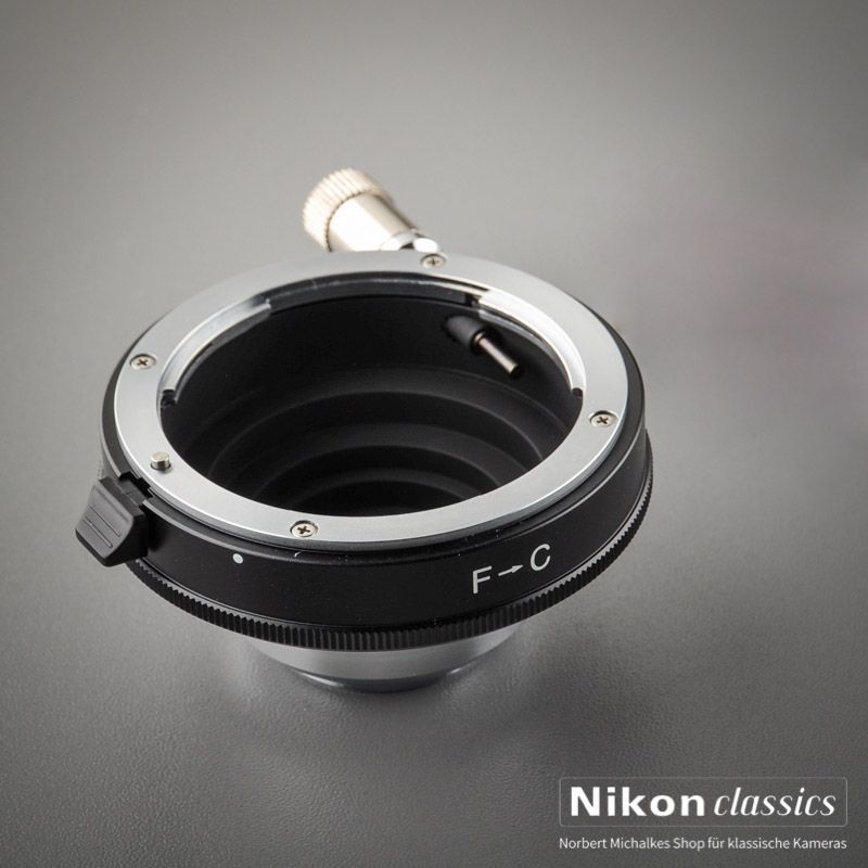 F-C-Mount Adapter for Nikon Lenses