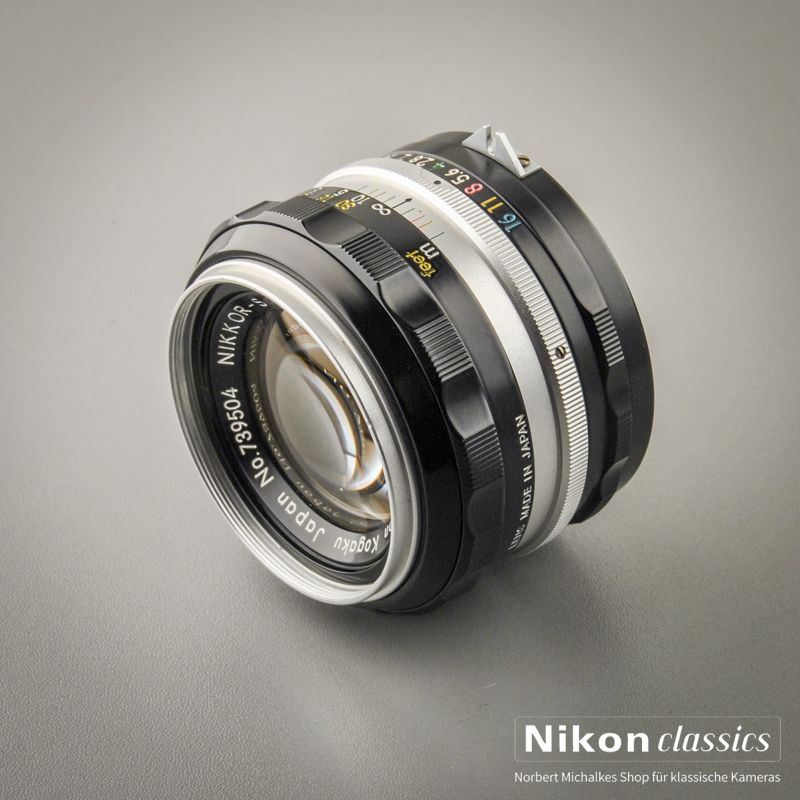 Nikon Nikkor-S Auto 50/1,4 nonAI "Berg-und-Tal" (Zustand A)