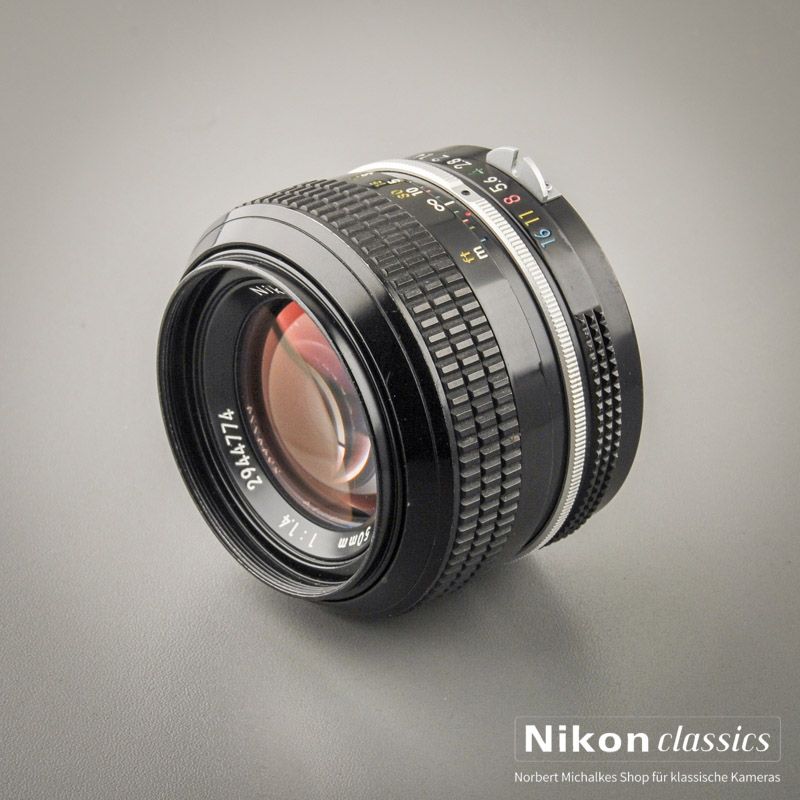 Nikon Nikkor 50/1,4 nonAI (Zustand A/A-)