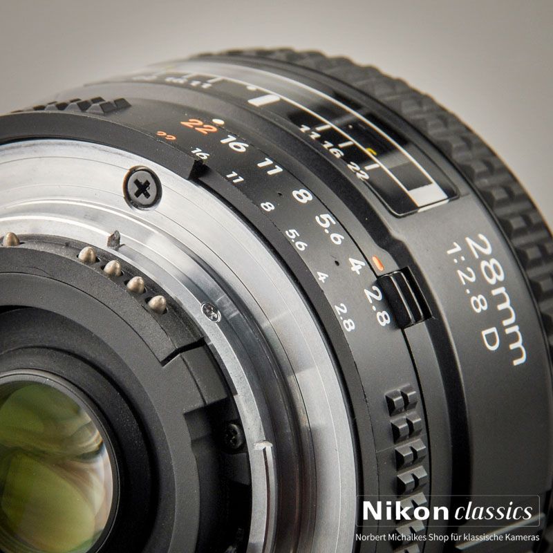 Nikon AF-D Nikkor 28/2,8 (Zustand A)