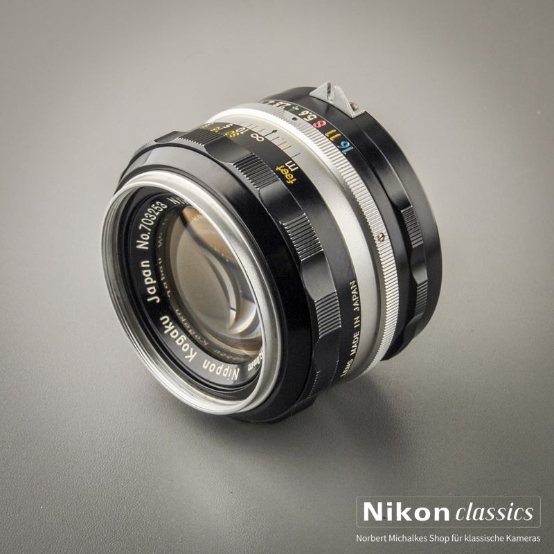 Nikon Nikkor-S Auto 50/1,4 nonAI "Berg-und-Tal" (Zustand A/A-)