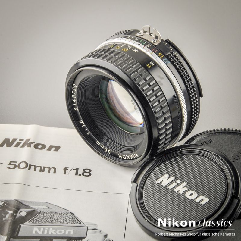 Nikon Nikkor 50/1,8 AI (Zustand A/A-)
