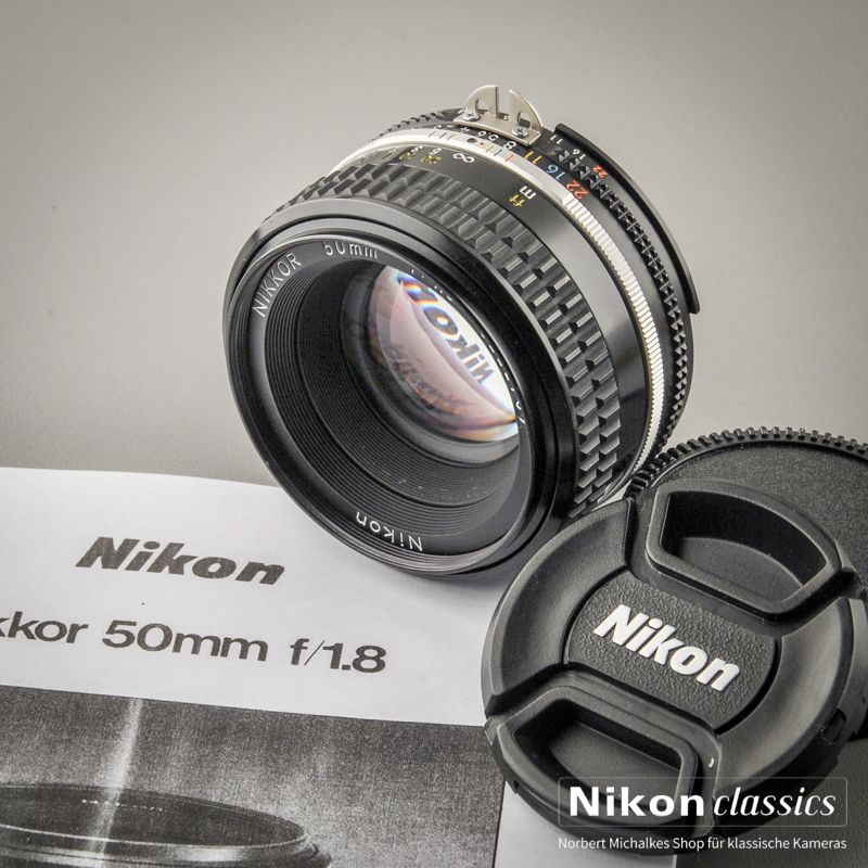 Nikon Nikkor 50/1,8 AIS (Zustand A)
