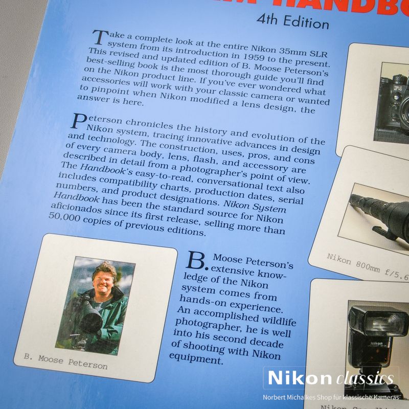 "Nikon System Handbook" by Moose Peterson