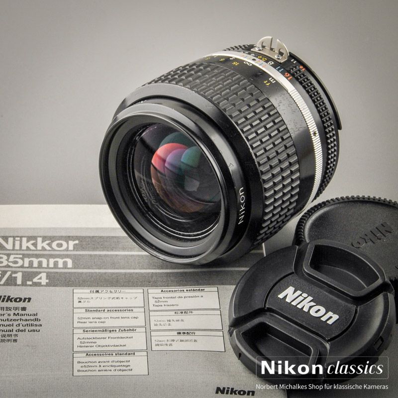 Nikon Nikkor 35/1,4 AIS (Zustand A-/AB)