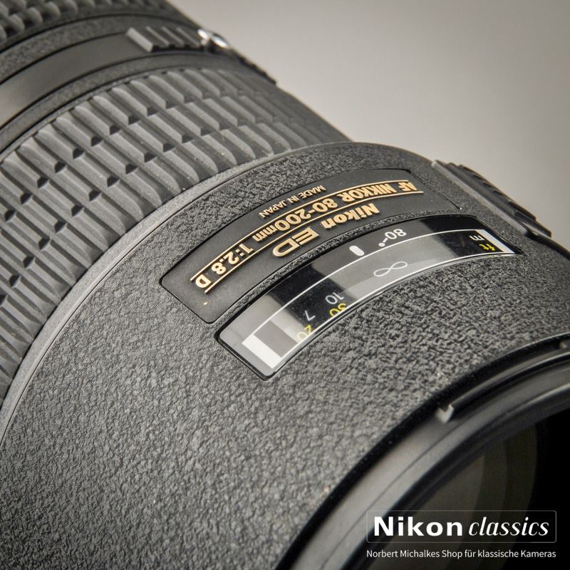 Nikon AF-D Zoom-Nikkor 80-200/2,8 D-ED N (Condition A-)