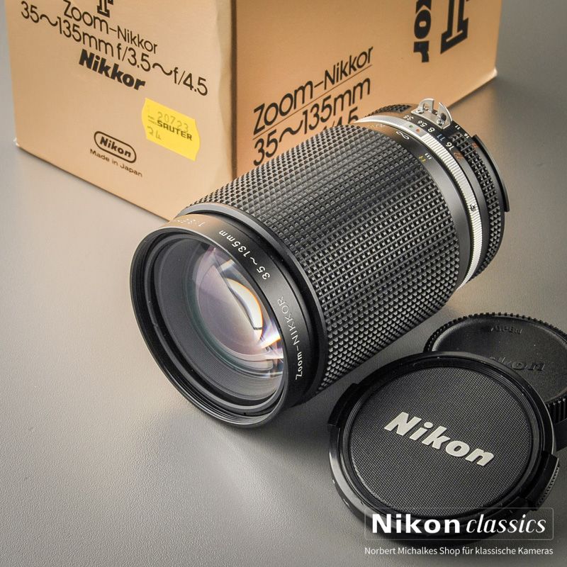 Nikon Zoom-Nikkor 35-135/3,5-4,5 AIS Macro (Zustand A) OVP