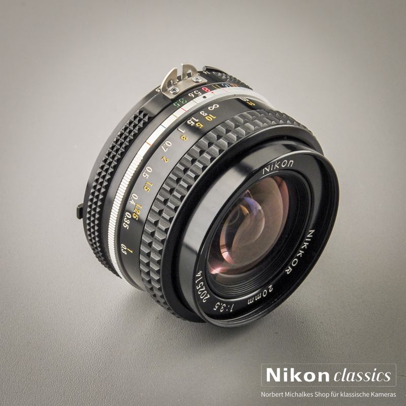 Nikon Nikkor 20/3,5 AIS (Condition A/A-)