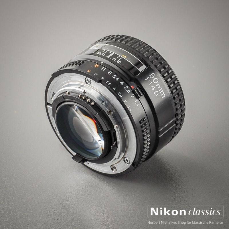 Nikon AF-D Nikkor 50/1,4 (Zustand A/A-)