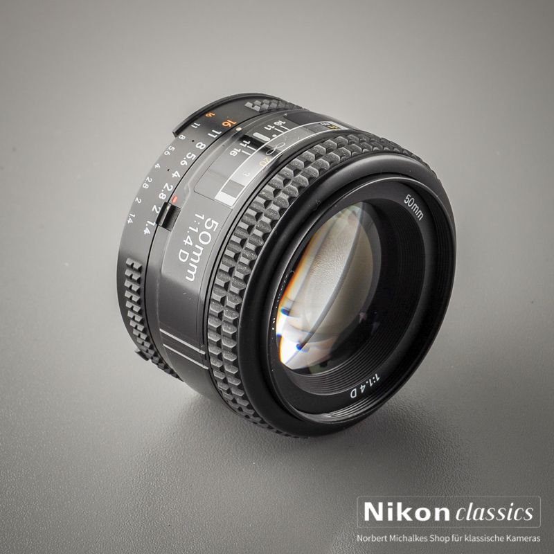 Nikon AF-D Nikkor 50/1,4 (Zustand A/A-)