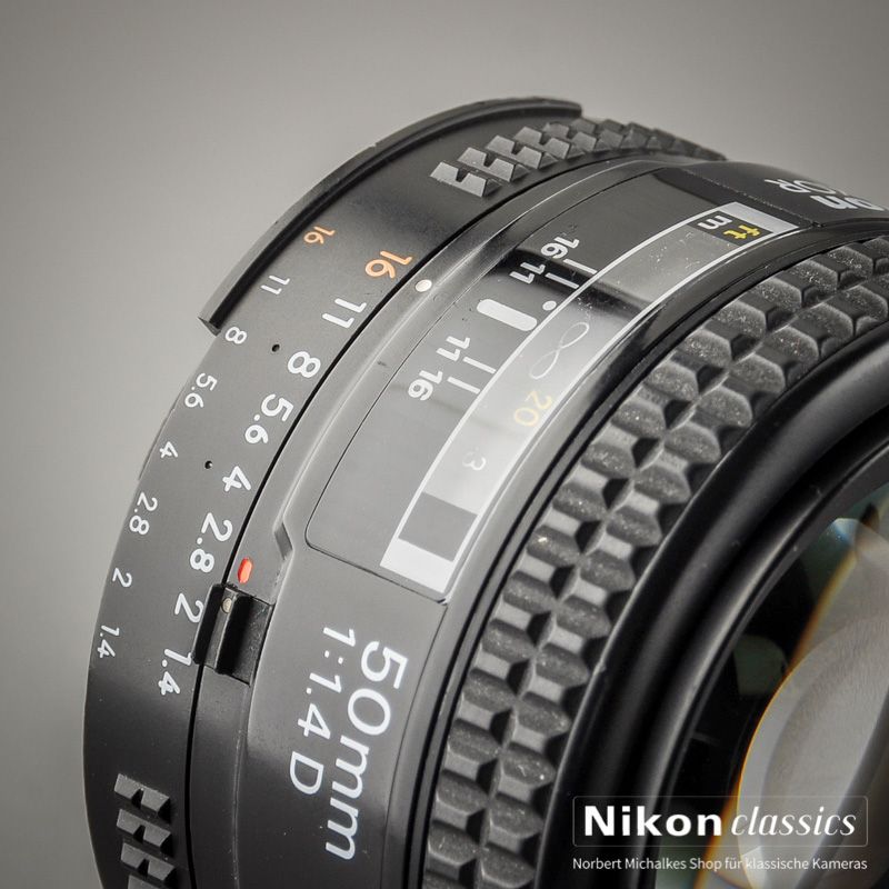 Nikon AF-D Nikkor 50/1,4 (Zustand A/A-)