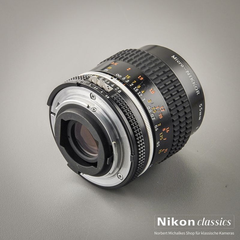 Nikon Micro-Nikkor 55/2,8 AIS (Zustand A/A-)