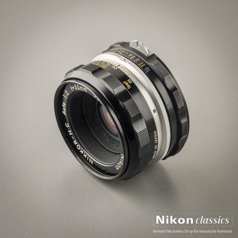 Nikon Nikkor-HC Auto nonAI 50/2,0 "Berg-und-Tal" (Zustand A)