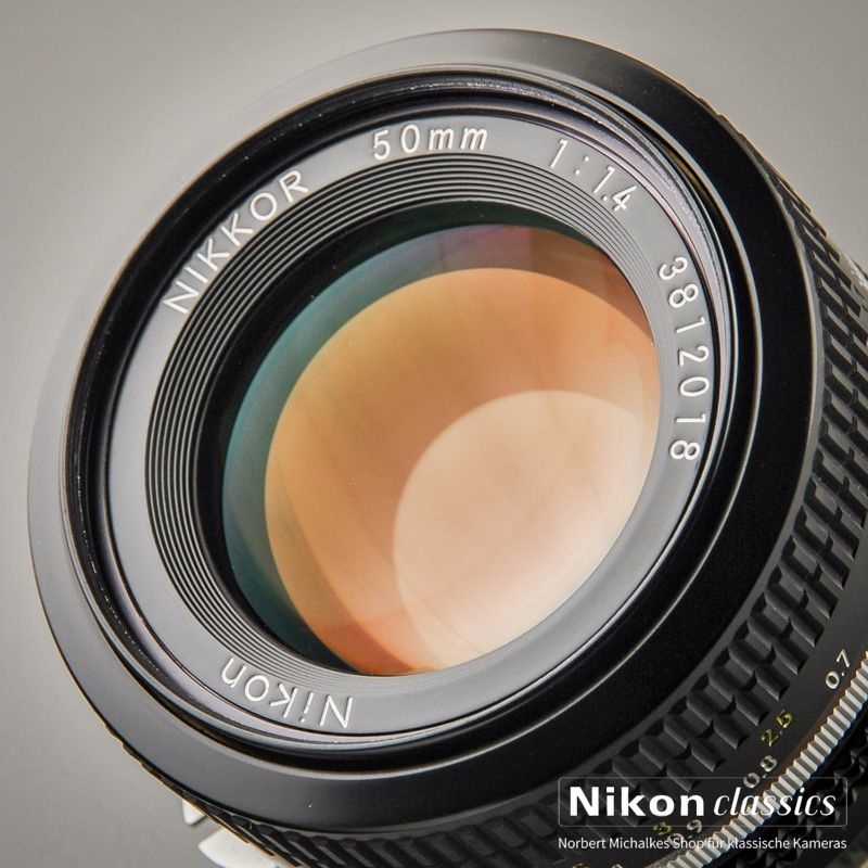 Nikon Nikkor 50/1,4 nonAI (Zustand A)