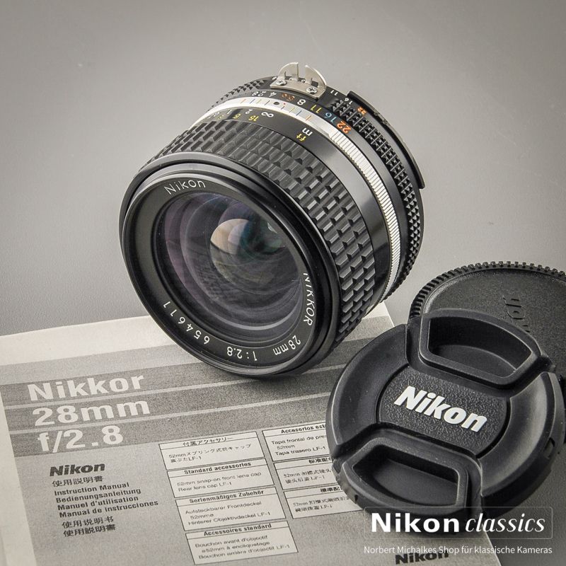 Nikon Nikkor 28/2,8 AIS (Condition A/A-)