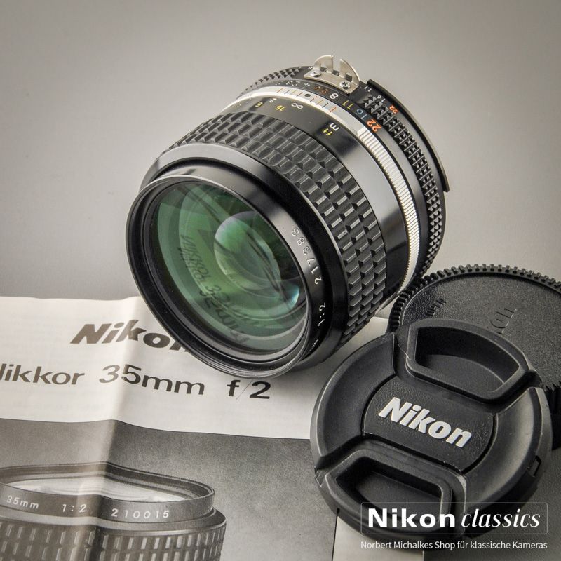 Nikon Nikkor 35/2,0 AIS (Zustand A/A+)