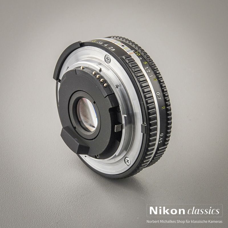 Nikon Nikkor 45/2,8 AI-P "Pancake" black (Condition A+)