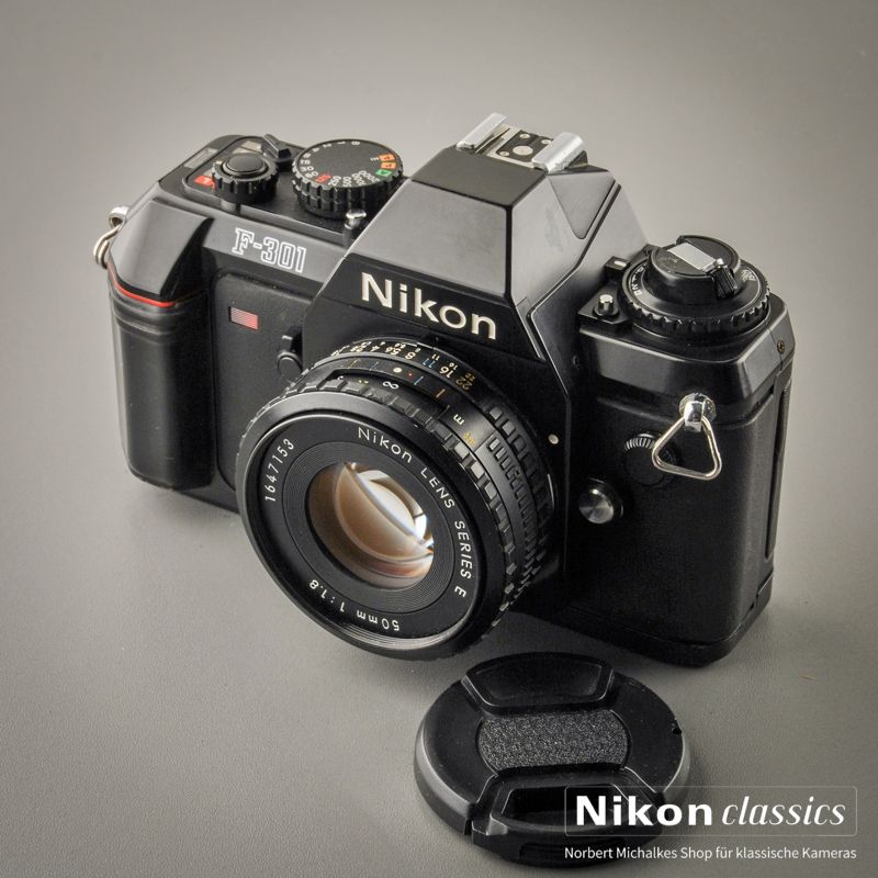 Nikon F301 mit Nikon 50/1,8 AIS