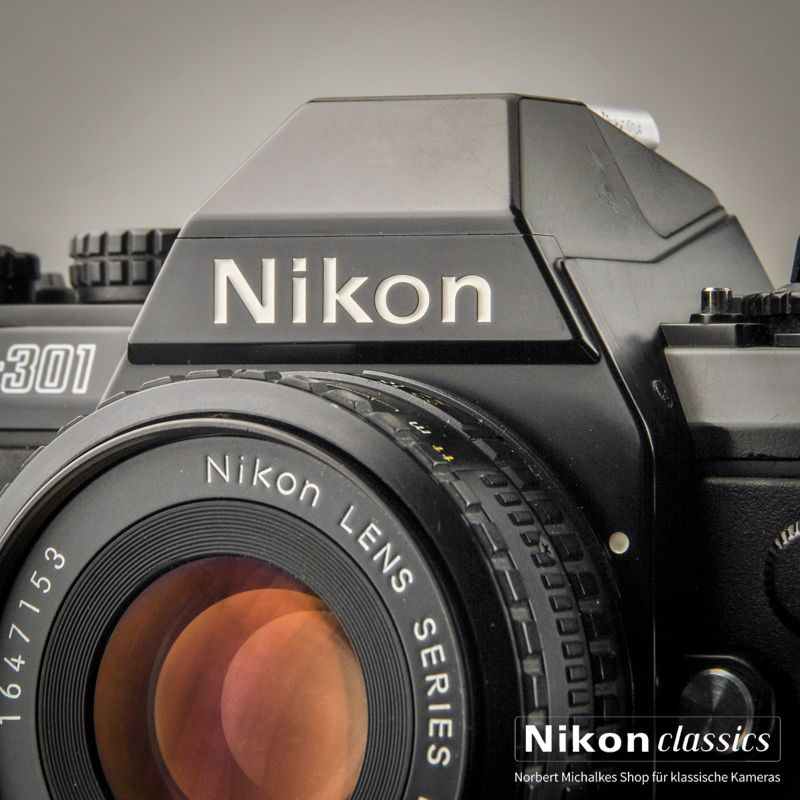 Nikon F301 mit Nikon 50/1,8 AIS