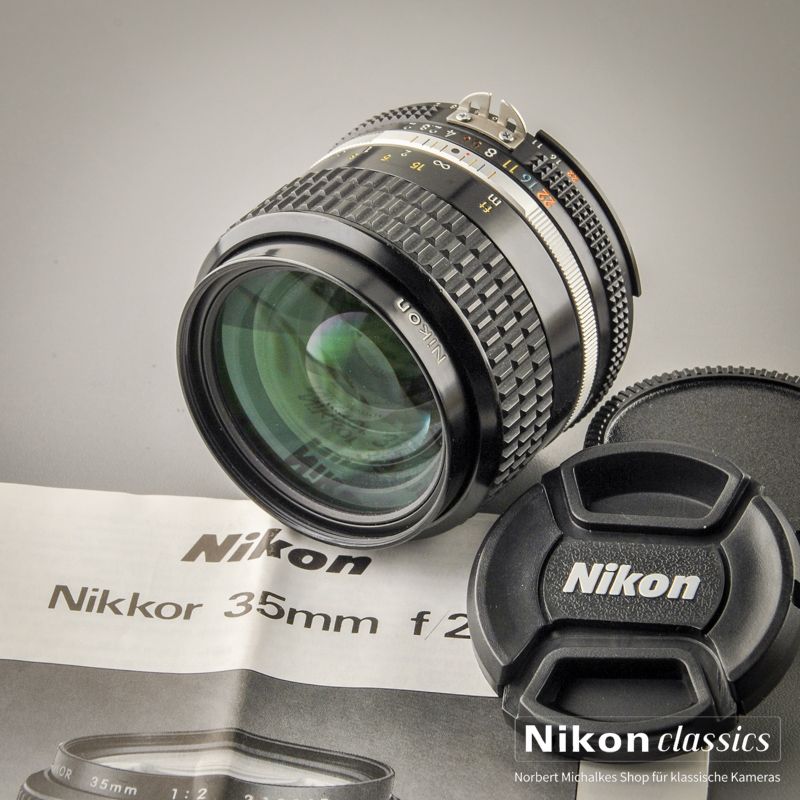 Nikon Nikkor 35/2,0 AIS (Zustand A)