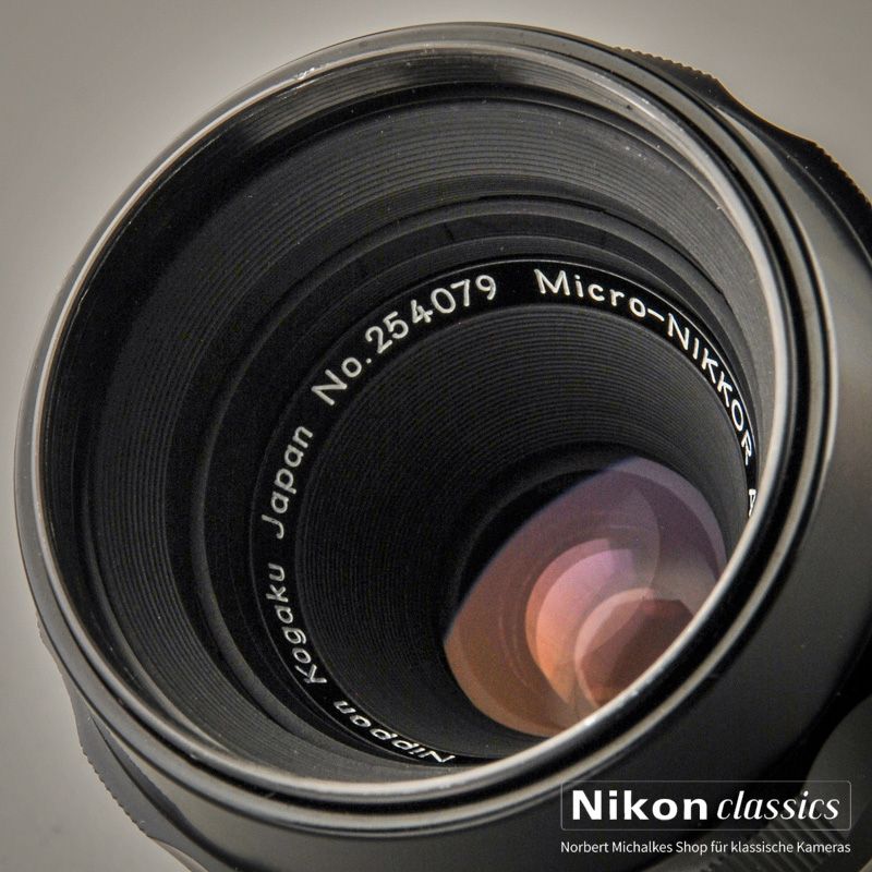 Nikon Micro-Nikkor 55/3,5 nonAI "Berg-und-Tal" (Zustand A-)