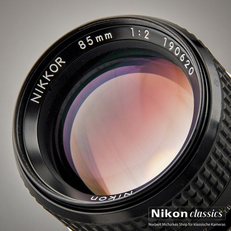 Nikonclassics Shop für klassische Nikons - Nikon Nikkor 85/2,0 AI