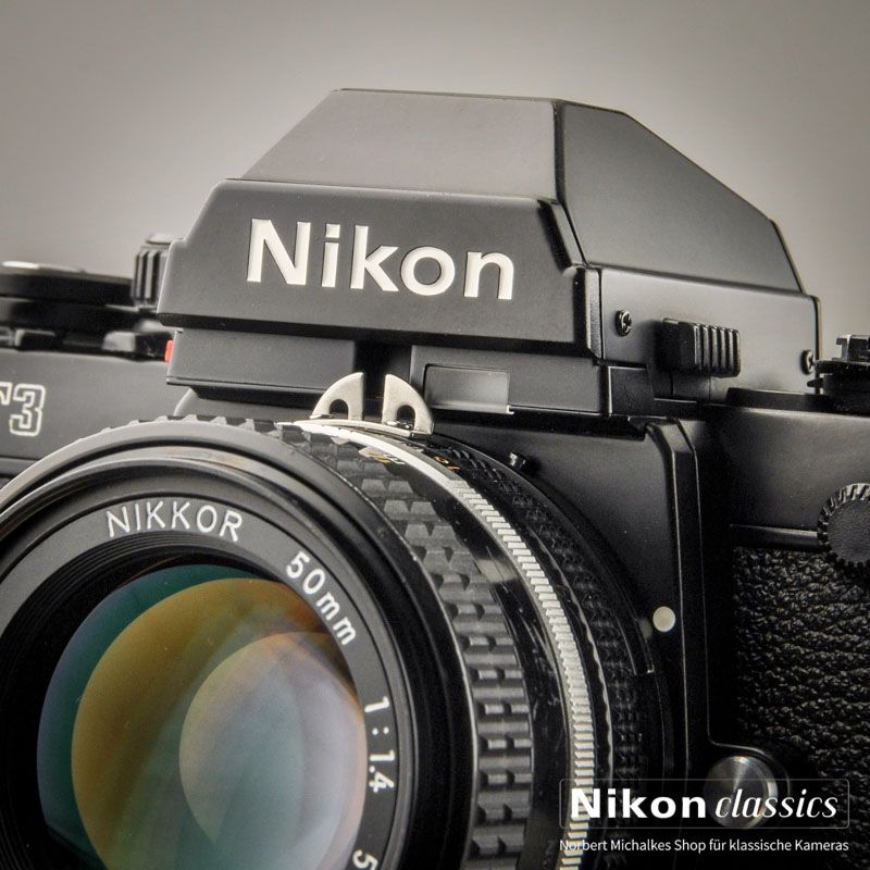 Nikon F3 mit Nikkor 50/1,4 AIS (Zustand A/A-)