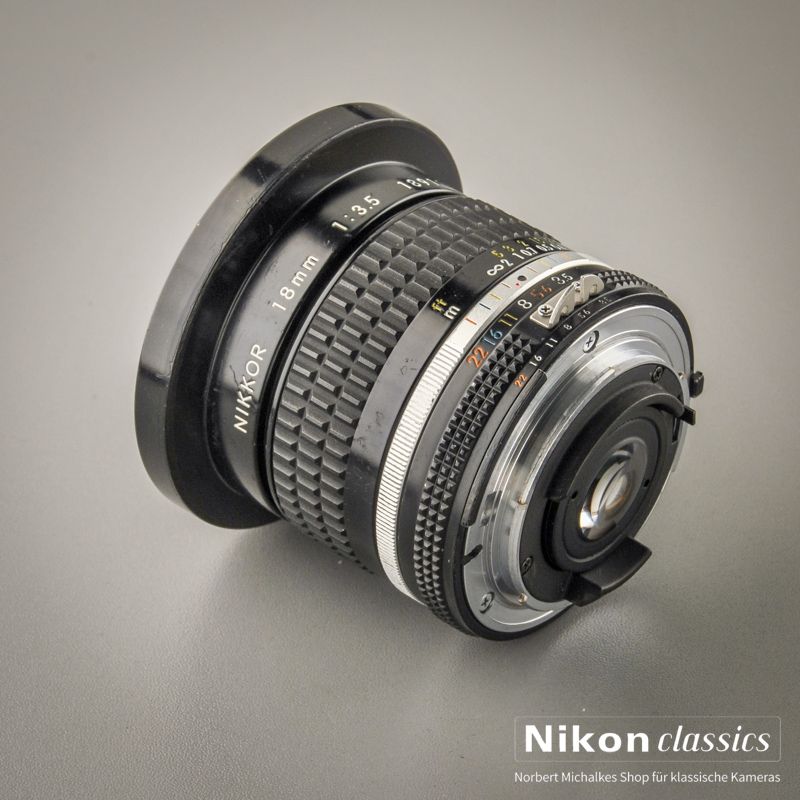 Nikon Nikkor 18/3,5 AIS (Zustand A-/AB)