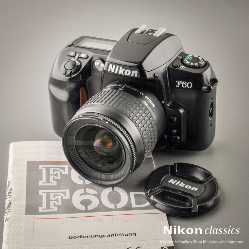 Nikon F60D with Nikkor 28-80/3,3-5,6 G