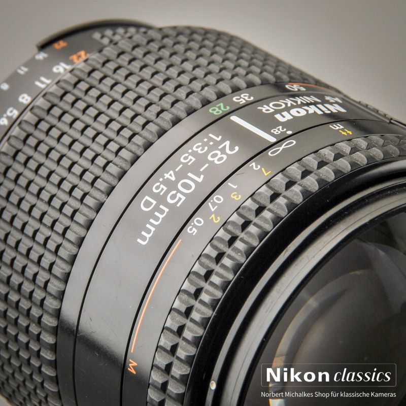 Nikon AF-D Zoom-Nikkor 28-105/3,5-4,5 (Zustand A/A-)