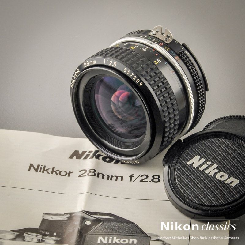 Nikon Nikkor 28/2,8 AI (Zustand A/A+)