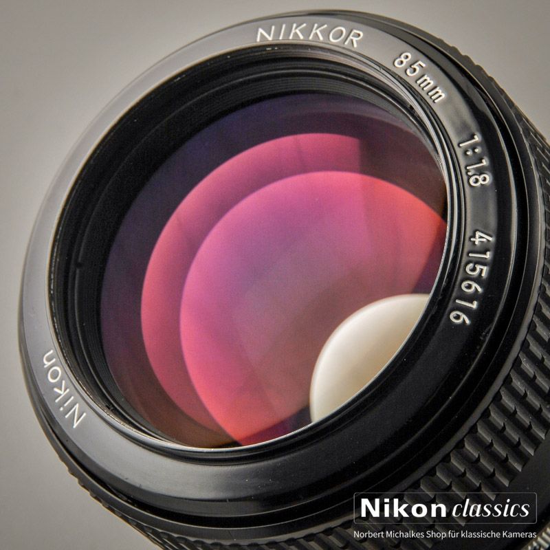 Nikon Nikkor 85/1,8 nonAI (Zustand A/A-)