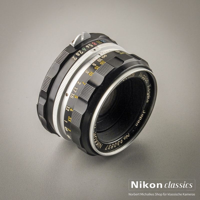 Nikon Nikkor-H Auto AI 50/2,0 "Berg-und-Tal" (Zustand A-)