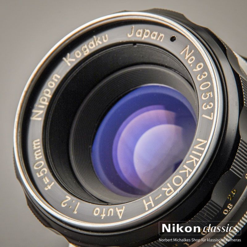 Nikon Nikkor-H Auto AI 50/2,0 "Berg-und-Tal" (Zustand A-)