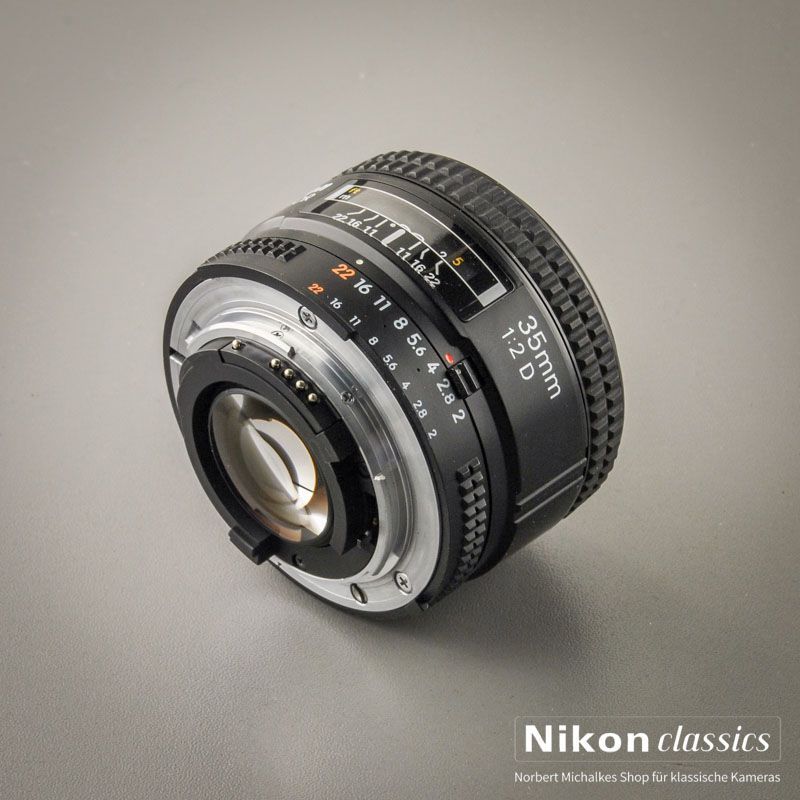 Nikon AF-D Nikkor 35/2,0 (Zustand A/A+) OVP