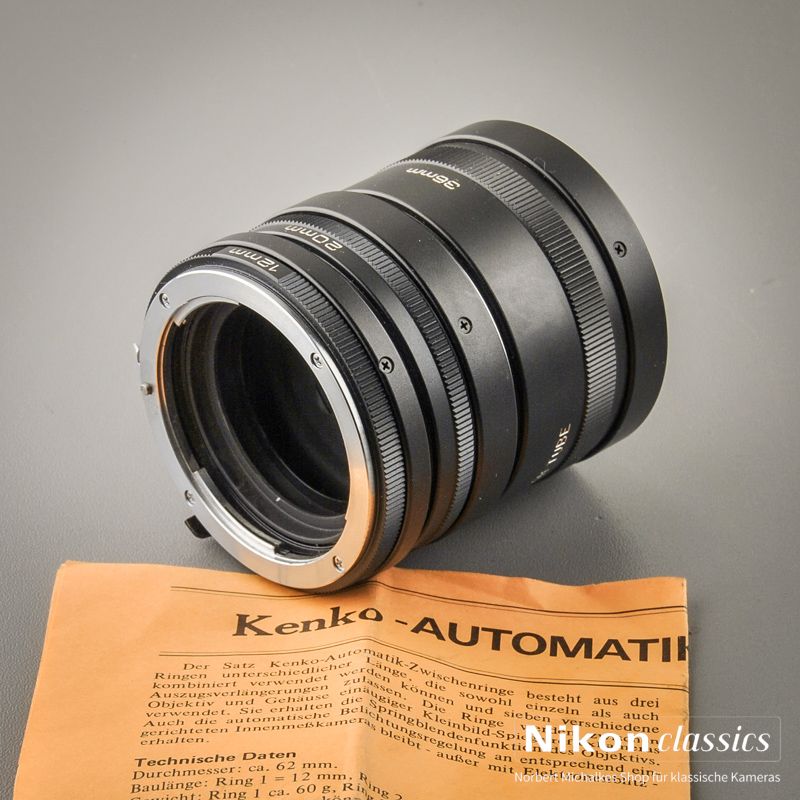 Kenko Zwischenringe für Nikon AI