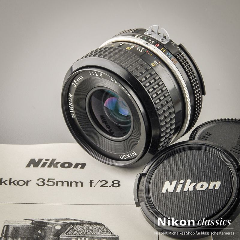 Nikon Nikkor 35/2,8 AI (Zustand A/A-)