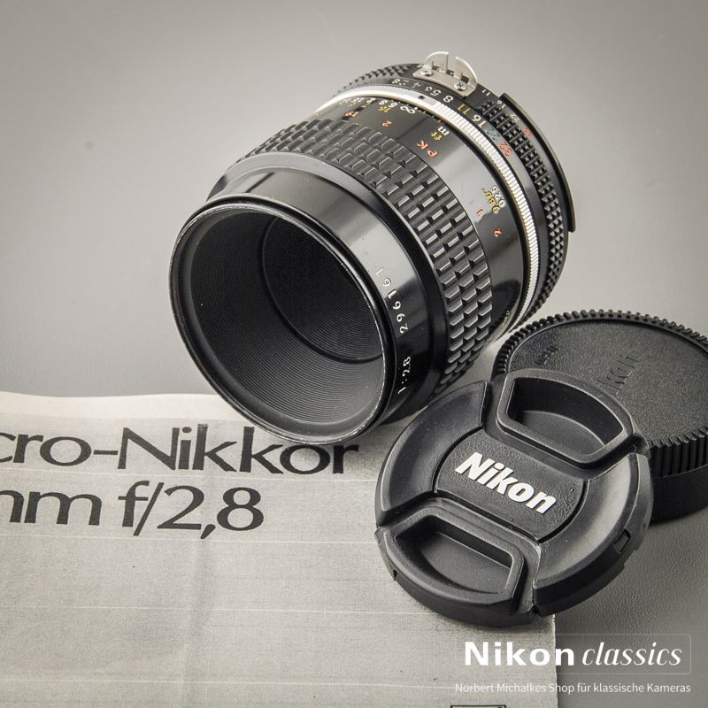 Nikon Micro-Nikkor 55/2,8 AIS (Zustand A/A-)