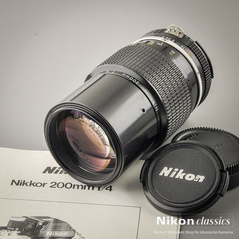 Nikon Nikkor 200/4 AI (Zustand A/A-)