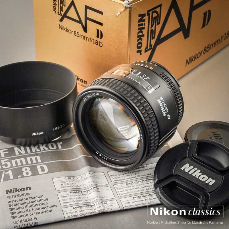 Nikon AF-D Nikkor 85/1,8