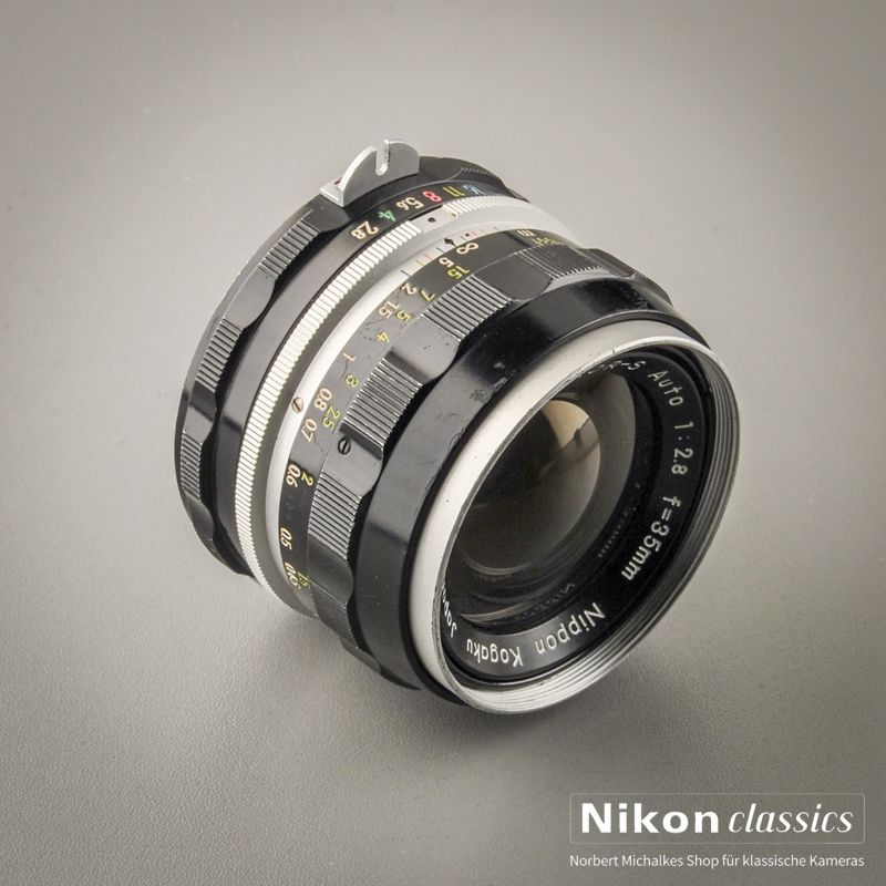 Nikon Nikkor-S Auto 35/2,8 nonAI "Berg-und-Tal" (Zustand A-/AB)