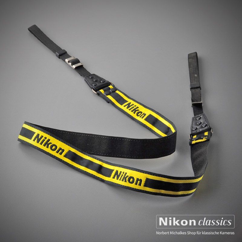 Nikon Nylon Kameragurt 35mm gelb/schwarz