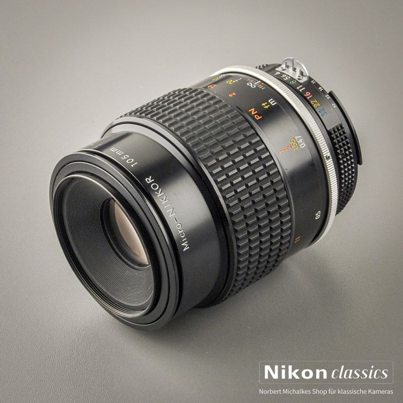 Nikon Micro-Nikkor 105/4 AI (Zustand A/A-)