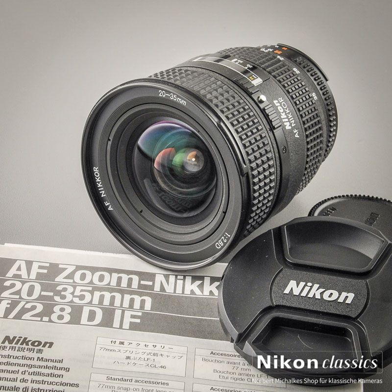 Nikon AF Zoom-Nikkor 20-35/2,8 D IF (Zustand A)