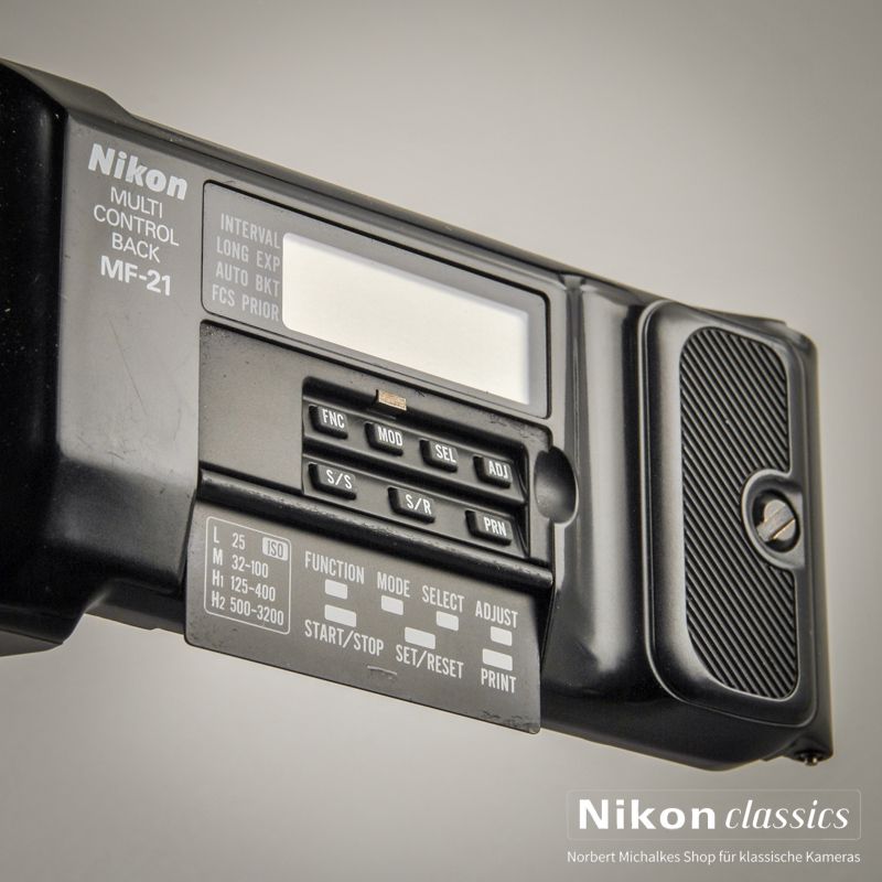 Nikon MF-21 Multifunktionsrückwand (Zustand A/A-) OVP