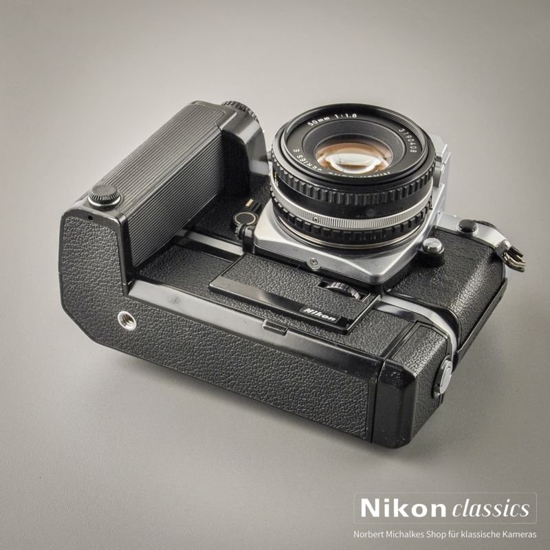 Nikon FA mit MD-15 und 50/1,8 AIS (Zustand A/A-)