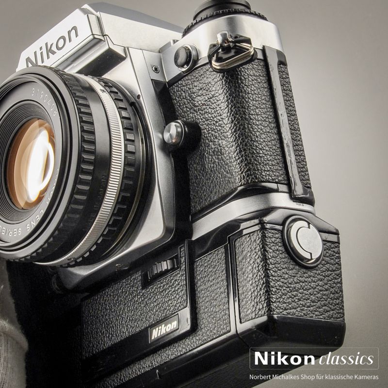 Nikon FA mit MD-15 und 50/1,8 AIS (Zustand A/A-)
