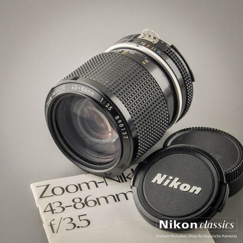 Nikon Zoom-Nikkor 43-86/3,5 AI (Zustand A)