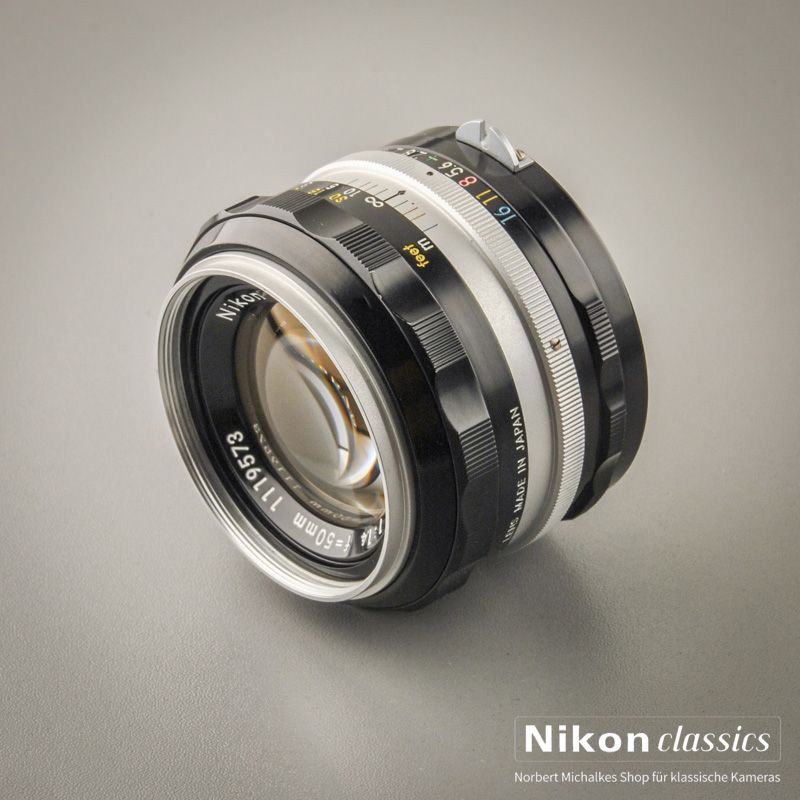 Nikon Nikkor-S Auto 50/1,4 nonAI "Berg-und-Tal" (Zustand A)
